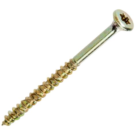 ForgeFix FFT3550Y ForgeFast TORX Compatible Elite Performance Wood Screw ZY 3.5 x 50mm Box 200 FORFFT3550Y