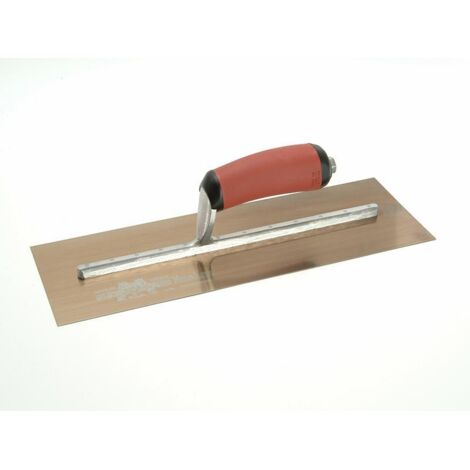 MXS73GSD Gold Finishing Trowel DuraSoft® Handle 14 x 4.3/4in