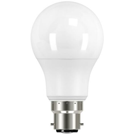 Energizer S8857 LED BC (B22) Opal GLS Non-Dimmable Bulb, Warm White 470 lm 5.5W ENGS8857