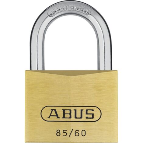 ABUS 02493 85/60mm Brass Padlock Keyed Alike 2703 ABUKA02493