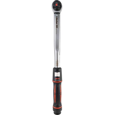 Norbar 15004 Pro 200 Adjustable Mushroom Head Torque Wrench 1/2in Drive 40-200Nm NOR15004 (1/5)