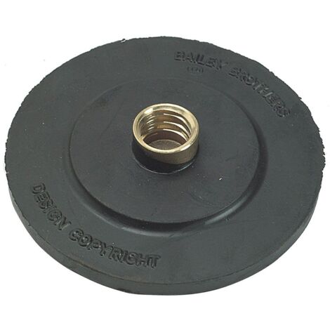 Bailey 1752 Universal 150mm (6-inch) Plunger for Plumbing and Drain Cleaning