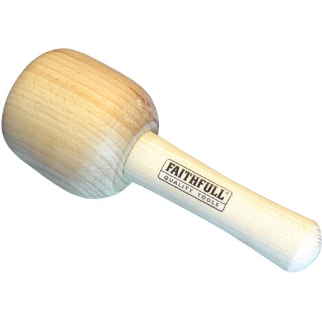 Faithfull Heavy-Duty Carver's Mallet Beech 90mm FAICM90HD (1/3)
