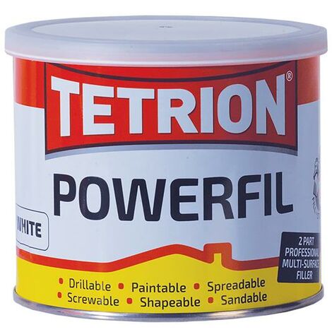 Tetrion Fillers TPW100 Powerfil 2-Part Filler White 1kg TETTPW100