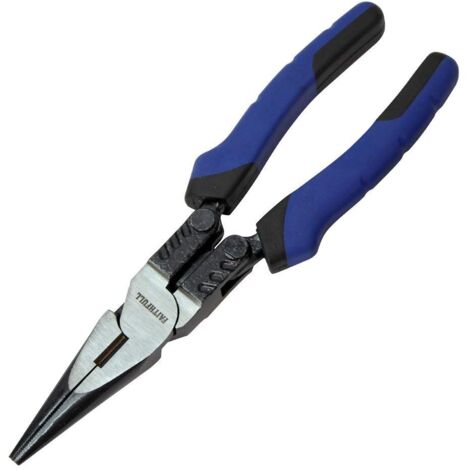 Faithfull High-Leverage Long Nose Pliers 230mm (9in) FAIPLHLLN9 (1/5)