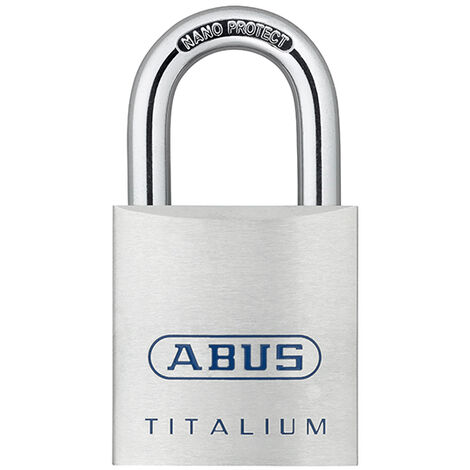 ABUS Mechanical 80TI/40mm TITALIUM™ Padlock Carded ABU80TI40C