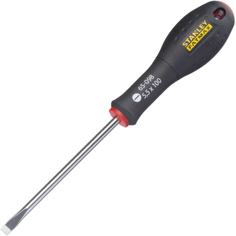 STANLEY 0-65-098 FatMax Screwdriver Flared Tip 5.5 x 100mm STA065098 (1/4)