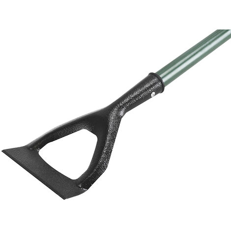 Faithfull Essentials Dutch Hoe 1.42m – Hardened Carbon Steel Blade and Comfort Tubular Handle