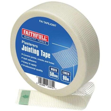 Faithfull Pt1-50 Plasterers Joint Tape 50mm x 90m (1/2)