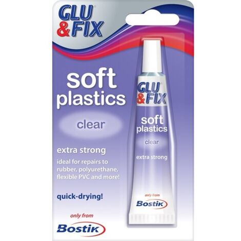 Bostik 30803650 Soft Plastics Clear Adhesive 20ml BST80213 (1/5)