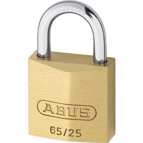 ABUS 03891 65/25mm Brass Padlock Keyed Alike 253 ABUKA03891