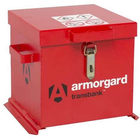 Armorgard TRB1 TRB1 TransBank Hazard Transport Box 430 x 415 x 365mm ARMTRB1