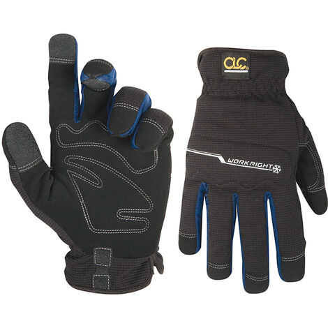Kuny's L123L Workright Winter Flex Grip GlovesLined- Large KUNL123L (1/2)