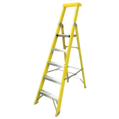 Zarges 300805 GRP Platform Steps, Platform Height 1.18m 5 Rungs ZAR300805 (1/3)