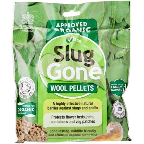 Vitax 5SLG1 Slug Gone Wool Pellets 1 litre VTX5SLG1