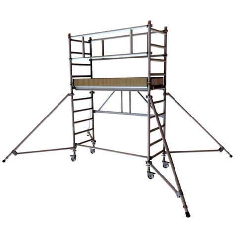 Zarges 5535122 PaxTower 3T with Toeboards & Stabilisers Platform Height 1.6m ZAR5535122