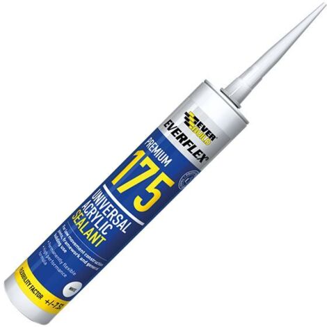 Everbuild 175BN Everflex 175 Universal Acrylic Sealant Brown 300ml EVB175BN (1/5)