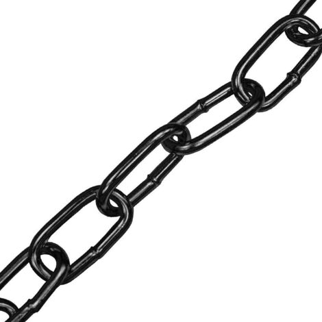 Faithfull Black Japanned Chain 5.0mm x 2.5m - Max. Load 160kg FAICHCUT50B (1/3)