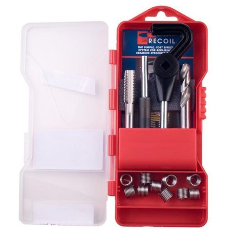 Recoil 35108 Metric Thread Repair Kit Coarse M10.0 - 1.50 Pitch 10 Inserts RCL35108 (1/3)