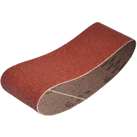 Faithfull 711882 Cloth Sanding Belt 400 x 60mm Coarse 60G (Pack 3) FAIAB60400C (1/5)