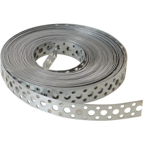 ForgeFix GB20 Builder's Galvanised Fixing Band 20mm x 1.0 x 10m Box 1 FORGB20 (1/3)