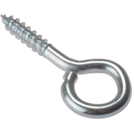 ForgeFix 10SE6514 Screw Eyes ZP 65 x 14Ga Bag 10 FORSE6514M