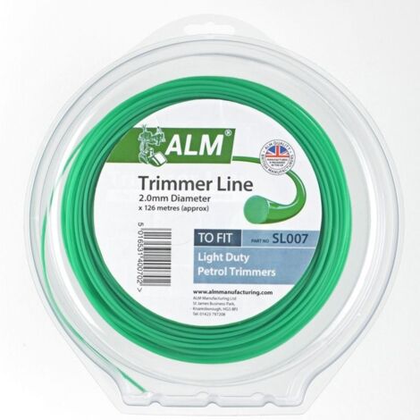 ALM Manufacturing SL007 SL007 Light-Duty Petrol Trimmer Line 2.0mm x 126m ALMSL007
