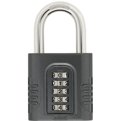 ABUS 21753 158/65 65mm Heavy-Duty Combination Padlock 5-Digit Die-Cast ABU15865C (1/2)
