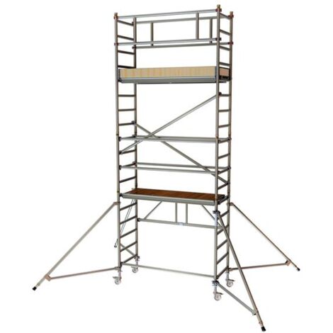 Zarges 5535142 PaxTower 3T with Toeboards & Stabilisers Platform Height 3.6m ZAR5535142