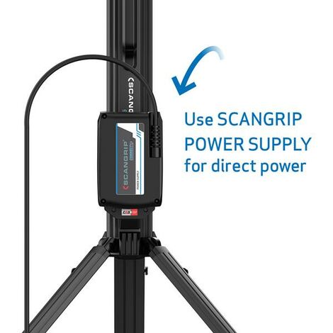 SCANGRIP 03.6105C TOWER 5 CONNECT Floodlight with Integrated Tripod 18V Bare Unit SCG036105C