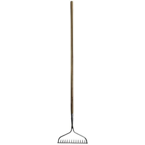 Faithfull RI12-VRSSGRWH Prestige Stainless Steel Garden Rake Ash Handle FAIPRESGRSS