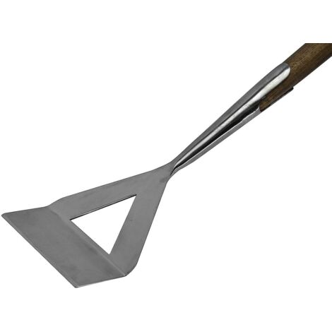 Faithfull RI12-VRSSDHWH Prestige Stainless Steel Dutch Hoe Ash Handle FAIPRESDHSS (1/2)