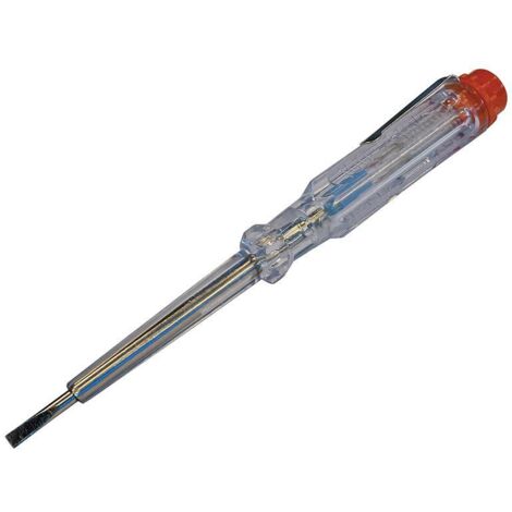 Faithfull FHT-106 Mains Tester 140 x 2.9mm 100-250 Volt FAIMTSC (1/3)