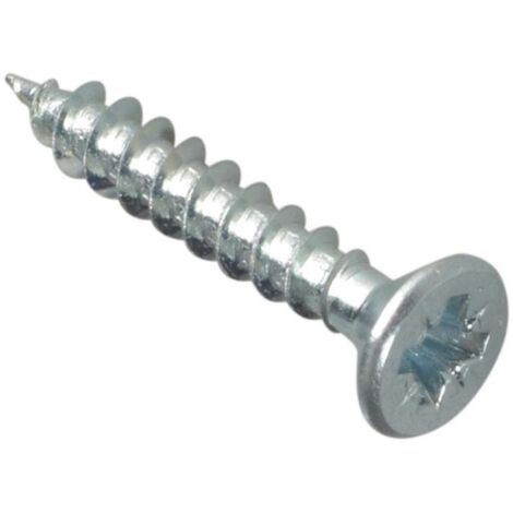 ForgeFix MPS425ZP Multi-Purpose Pozi Compatible Screw CSK ST ZP 4 x 25mm Box 200 FORMPS425ZP