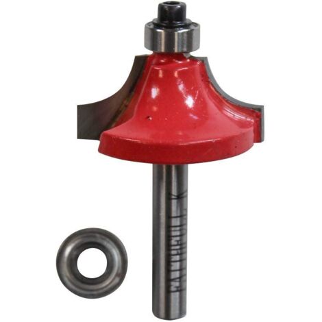Faithfull Router Bit TCT 9.5mm Rounding Over 1/4in Shank FAIRB111 (1/4)