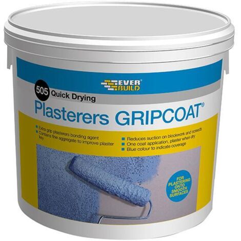 Everbuild GRIPCT10 505 Plasterer's GRIPCOAT 10 litre EVBGRIPCT10