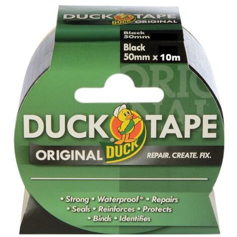 Shurtape 260111 Duck Tape® Original 50mm x 10m Black SHU260111