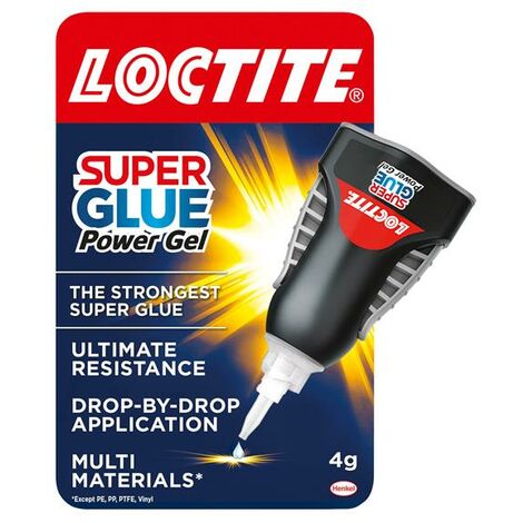 Loctite Super Glue Power Flex Control, Gel Bottle 4g LOCSGGC4GNR (1/5)
