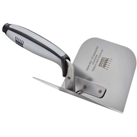 Ragni R65401S Stainless Internal Corner Trowel Size 125mm X 100mm (1/3)