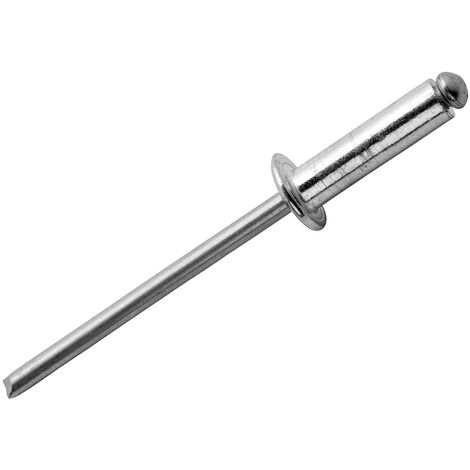 Rapid 5000405 Automotive Rivets 4 x 12mm Steel Blister of 50 RPD5000405
