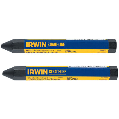 IRWIN STRAIT-LINE T666042 Crayon Black (Card 2) STL666042 (1/2)