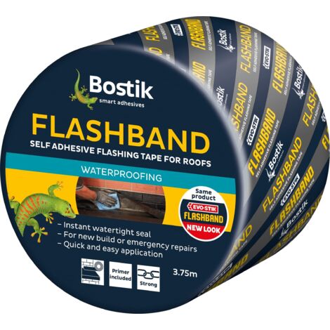 EVO-STIK 30812183 Flashband & Primer 225mm x 3.75m EVOFB225DIY