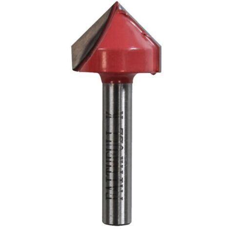 Faithfull Router Bit TCT V-Groove 13.0mm x 19.1mm 1/4in Shank FAIRB51 (1/5)