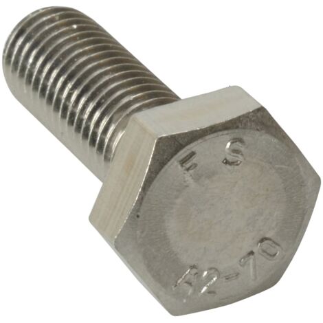 ForgeFix High Tensile Zinc-Plated M6 x 16mm Set Screw (10 Pack) for Heavy-Duty Applications
