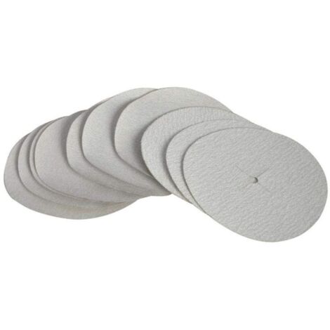 Faithfull Paper Sanding Disc 6 x 125mm Fine Pack 5 FAIAD125F