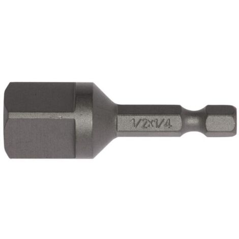 Teng ACCSDA1412 50mm Adaptor 1/4in Hex to 1/2in Square TENACCDA1412 (1/3)