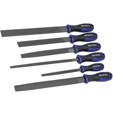 Faithfull SVSS0106 File and Rasp Set, 6 Piece FAIFISET6 (1/3)