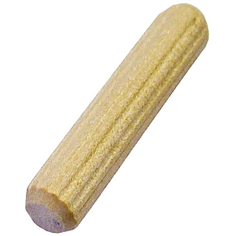 Faithfull Wood Dowels Fluted 40 x 8mm (Pack 50) FAIDOW850P (1/2)