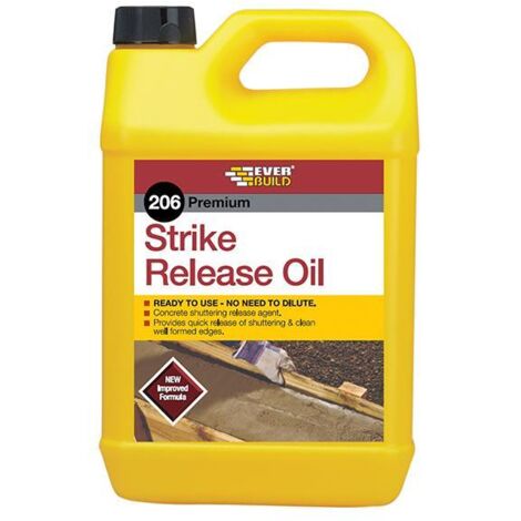 206 Strike Release Oil 5 litre EVBSTRIKE5