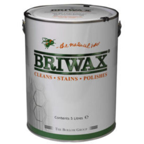 Briwax BW0303445605 Wax Polish Original Rustic Pine 5 litre BRWWPRP5